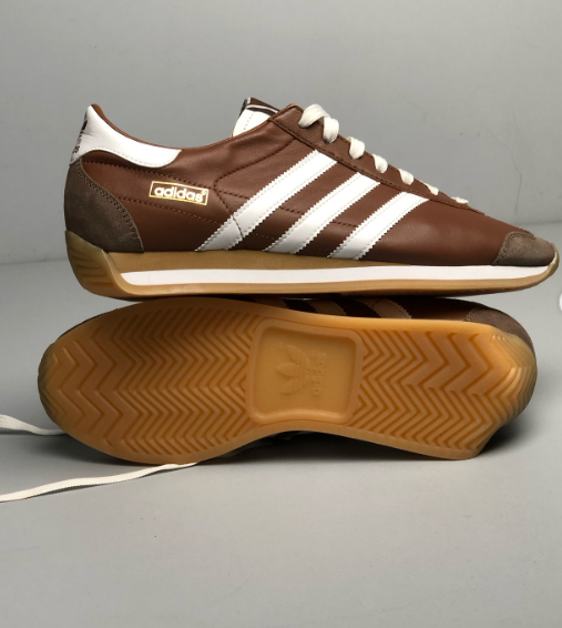 Adidas Country Leather Brown Shoes