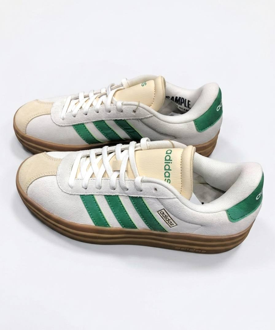 adidas VL Court Bold Sneakers White Suede Upper