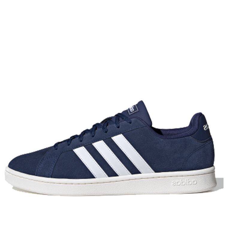 Adidas Grand Court Sneakers in Blue and White