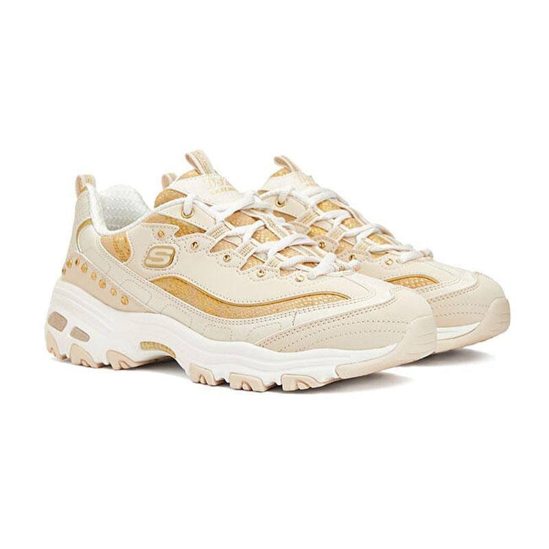 Golden Skechers Women D'Lites