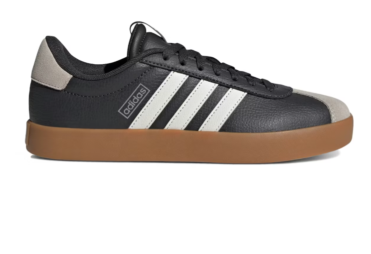 Adidas Womens VL Court 3.0 Black Sneakers