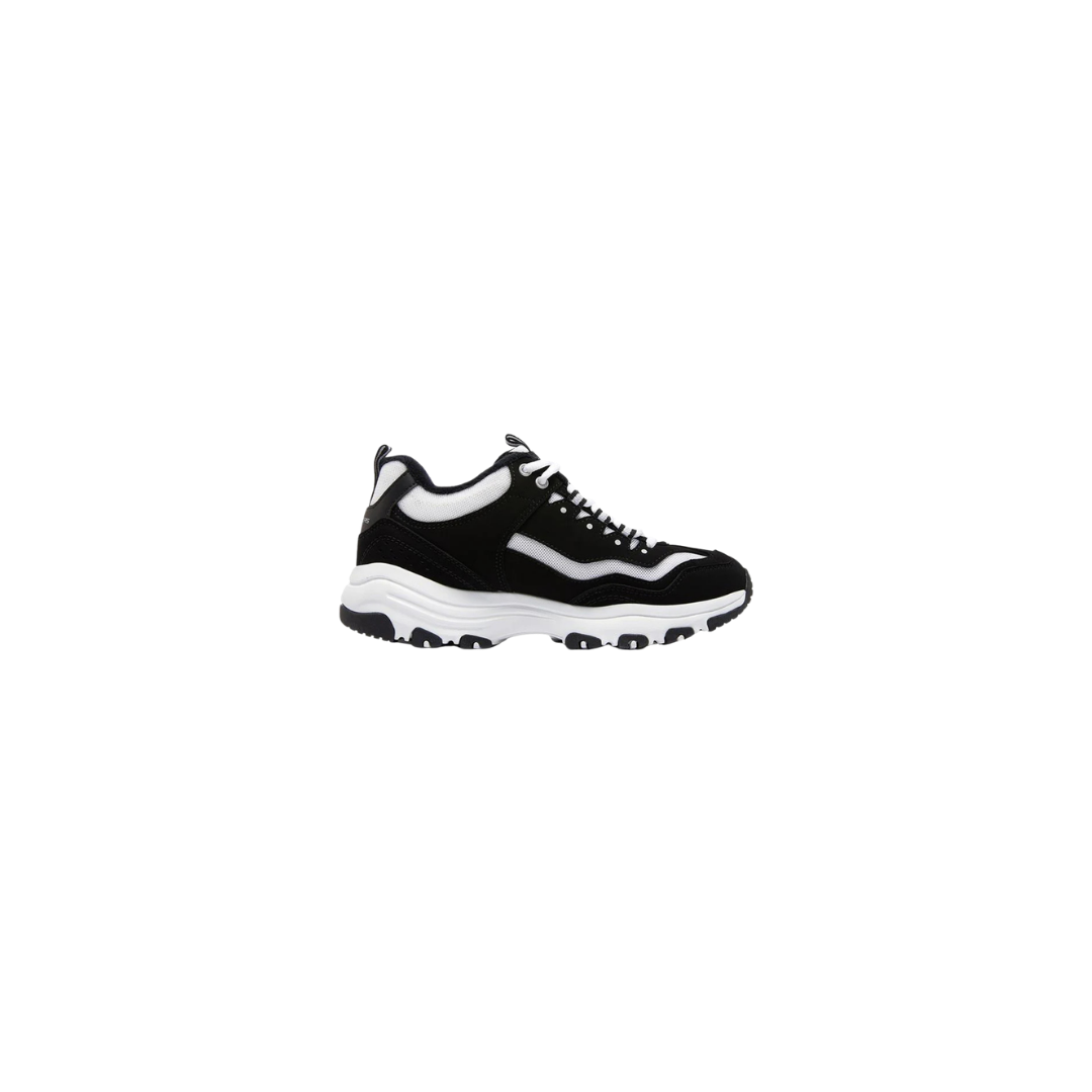 Skechers I-Conik Black White Trainers
