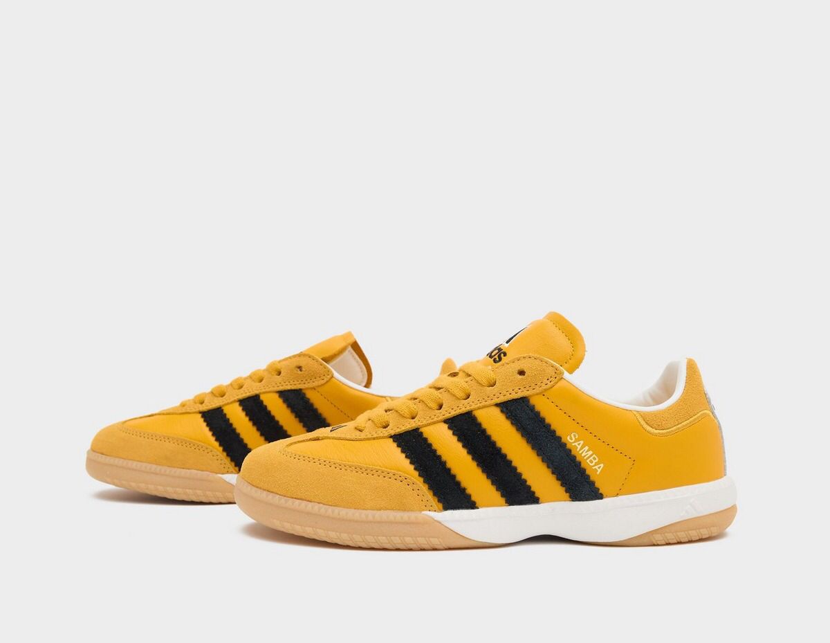 Yellow adidas Originals Samba MN men's